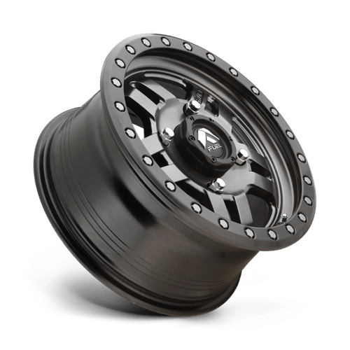 Fuel Utv D557 Anza Utv 15X7 +38 Matte Gunmetal Black Bead Ring