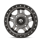 Fuel Utv D557 Anza Utv 15X7 +13 Matte Gunmetal Black Bead Ring