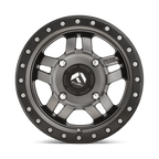 Fuel Utv D557 Anza Utv 15X7 +38 Matte Gunmetal Black Bead Ring