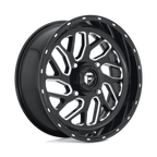 Fuel Utv D581 Triton Utv 16X7 +13 Gloss Black Milled