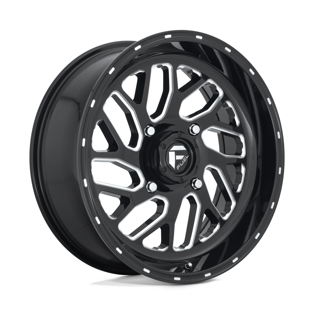 Fuel Utv D581 Triton Utv 20X7 +13 Gloss Black Milled