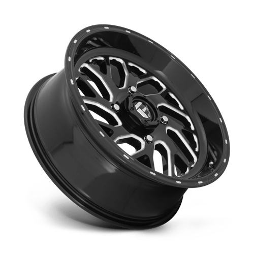Fuel Utv D581 Triton Utv 18X7 +13 Gloss Black Milled