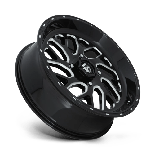 Fuel Utv D581 Triton Utv 20X7 +13 Gloss Black Milled