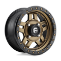 Fuel Utv D583 Anza Utv 15X7 +13 Matte Bronze Black Bead Ring