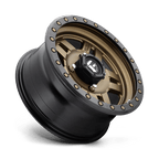 Fuel Utv D583 Anza Utv 15X7 +13 Matte Bronze Black Bead Ring