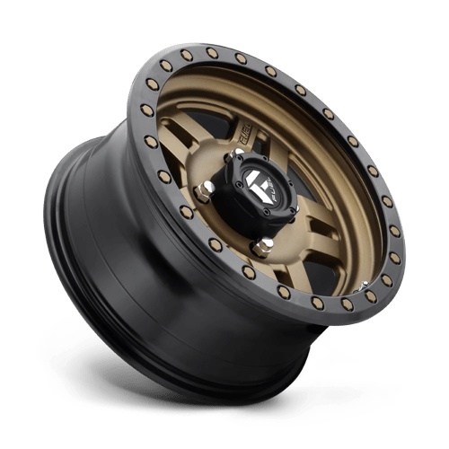 Fuel Utv D583 Anza Utv 15X7 +13 Matte Bronze Black Bead Ring