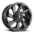 Fuel 1Pc D592 Razor 20X9 +1 Matte Black Milled