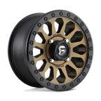 Fuel Utv D600 Vector Utv 15X7 +13 Matte Bronze Black Bead Ring
