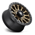 Fuel Utv D600 Vector Utv 15X7 +13 Matte Bronze Black Bead Ring