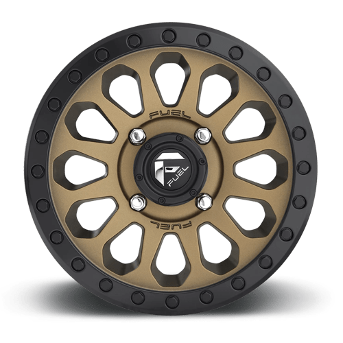 Fuel Utv D600 Vector Utv 14X7 +38 Matte Bronze Black Bead Ring