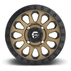 Fuel Utv D600 Vector Utv 15X7 +13 Matte Bronze Black Bead Ring