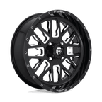 Fuel Utv D611 Stroke Utv 20X7 +13 Gloss Black Milled