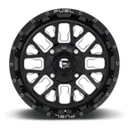 Fuel Utv D611 Stroke Utv 18X7 +13 Gloss Black Milled