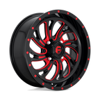Fuel Utv D642 Kompressor Utv 18X7 +13 Gloss Black Red Tinted Clear
