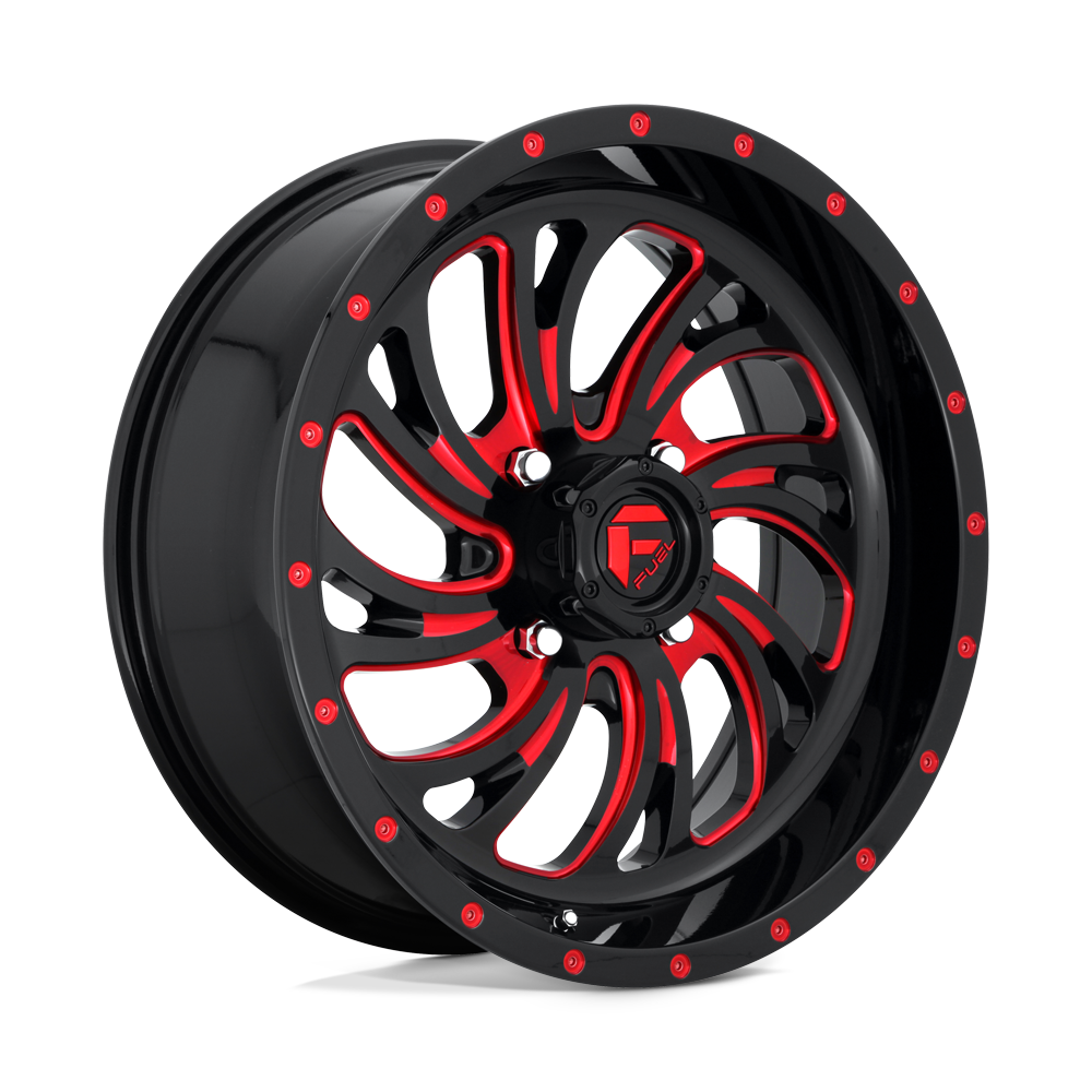 Fuel Utv D642 Kompressor Utv 18X7 +13 Gloss Black Red Tinted Clear