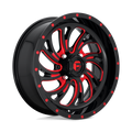 Fuel Utv D642 Kompressor Utv 20X7 +13 Gloss Black Red Tinted Clear