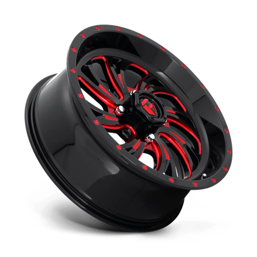 Fuel Utv D642 Kompressor Utv 18X7 +13 Gloss Black Red Tinted Clear