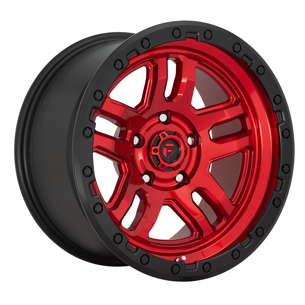 Fuel 1Pc D732 Ammo 20X9 +1 Candy Red Black Bead Ring