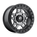 Fuel Utv D918 Anza Utv Beadlock 14X7 +13 Matte Gunmetal