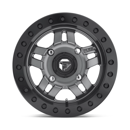 Fuel Utv D918 Anza Utv Beadlock 15X7 +38 Matte Gunmetal