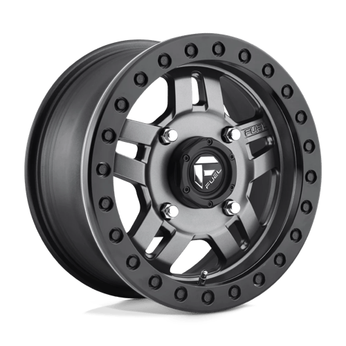 Fuel Utv D918 Anza Utv Beadlock 15X7 +38 Matte Gunmetal
