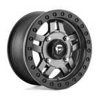 Fuel Utv D918 Anza Utv Beadlock 15X7 +38 Matte Gunmetal