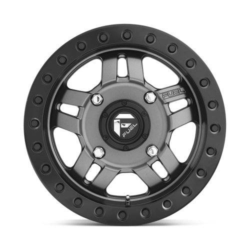 Fuel Utv D918 Anza Utv Beadlock 15X7 +38 Matte Gunmetal