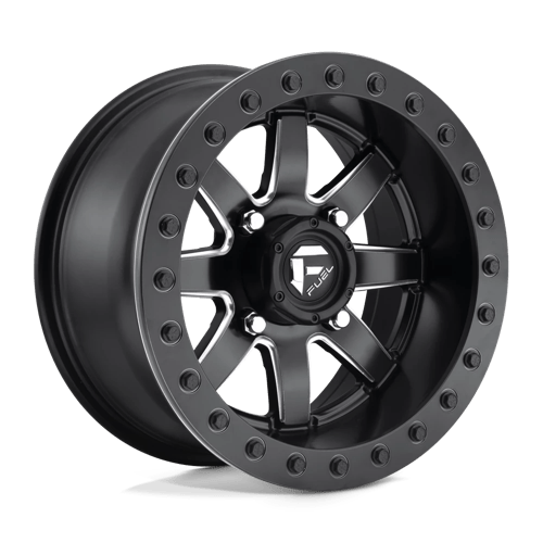Fuel Utv D928 Maverick Utv Beadlock 15X10 +0 Matte Black