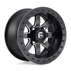 Fuel Utv D928 Maverick Utv Beadlock 15X8 +0 Matte Black