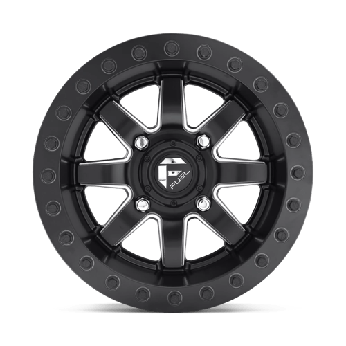 Fuel Utv D928 Maverick Utv Beadlock 15X8 +0 Matte Black