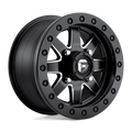 Fuel Utv D938 Maverick Utv Beadlock 14X7 +38 Matte Black Milled