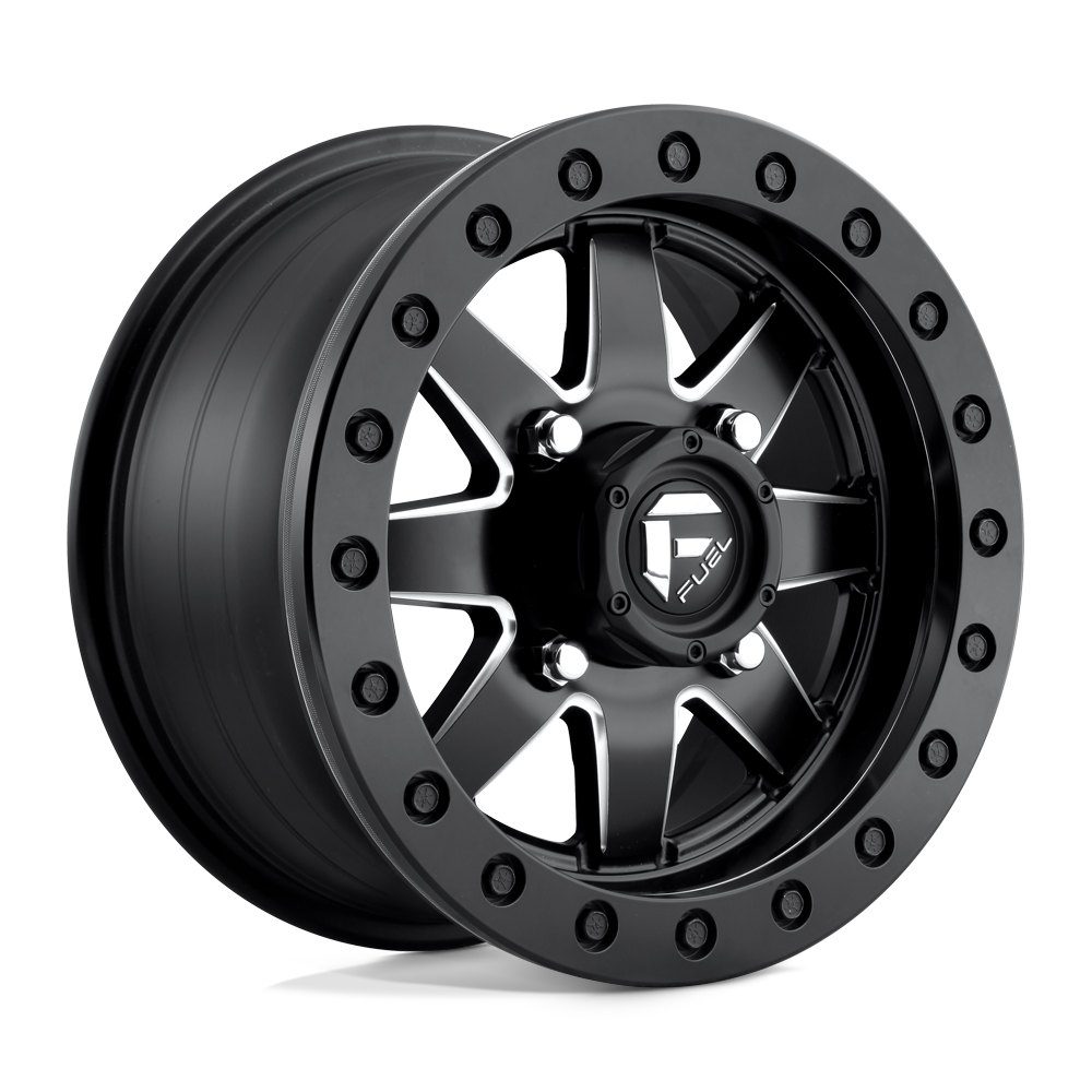 Fuel Utv D938 Maverick Utv Beadlock 15X7 +38 Matte Black Milled
