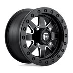 Fuel Utv D938 Maverick Utv Beadlock 15X7 +38 Matte Black Milled