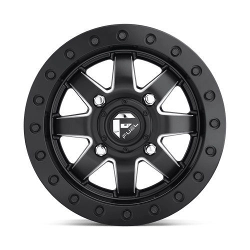 Fuel Utv D938 Maverick Utv Beadlock 15X7 +38 Matte Black Milled