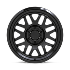 Black Rhino Hard Alloys Delta 18X9.5 +12 Gloss Black