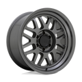 Black Rhino Hard Alloys Delta 18X9.5 +12 Matte Gunmetal