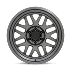Black Rhino Hard Alloys Delta 18X9.5 +12 Matte Gunmetal