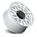 Black Rhino Hard Alloys Delta 20X9.5 -18 Gloss Silver W Mirror Face&Lip