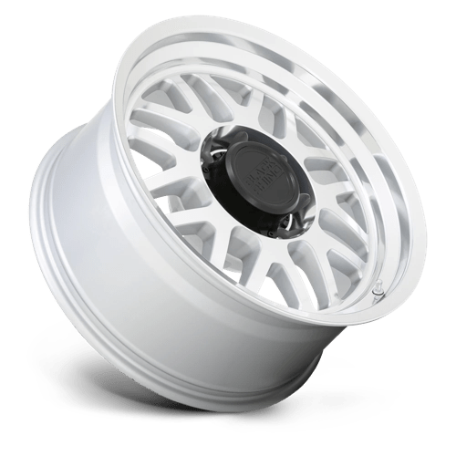 Black Rhino Hard Alloys Delta 20X9.5 -18 Gloss Silver W Mirror Face&Lip