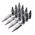 12Mmx1.50 Rh Spline Kit Spike - Chrome