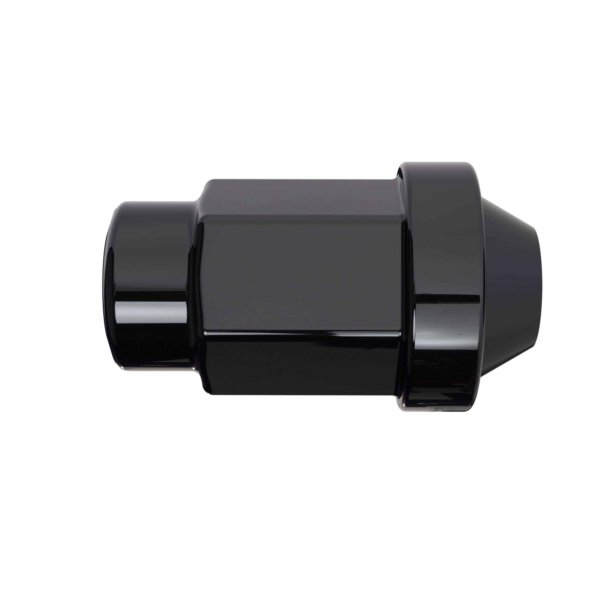 3/8-24 - 4 Lug Kit - Gloss Black