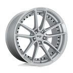 Niche 1Pc M221 Dfs 22X10.5 +20 Gloss Silver Machined