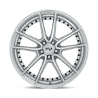 Niche 1Pc M221 Dfs 18X8 +40 Gloss Silver Machined