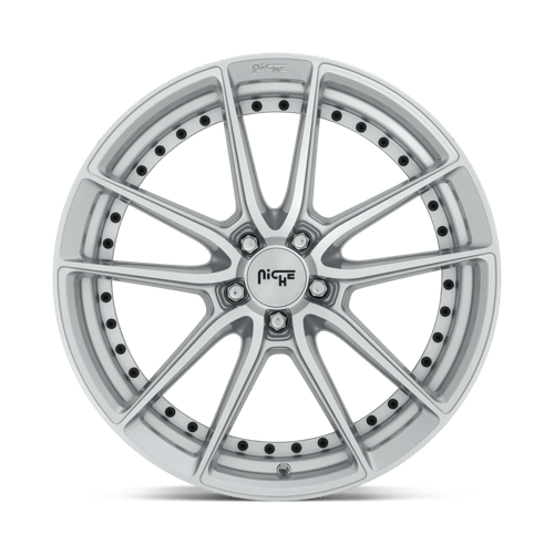 Niche 1Pc M221 Dfs 22X9 +18 Gloss Silver Machined