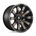 Fuel 1Pc D636 Diesel 20X9 +20 Matte Black Double Dark Tint