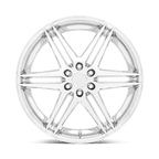 Dub 1Pc S265 Dirty Dog 26X10 +25 Chrome