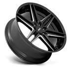 Dub 1Pc S267 Dirty Dog 26X10 +25 Glossy Black Milled