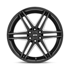 Dub 1Pc S267 Dirty Dog 24X10 +30 Glossy Black Milled