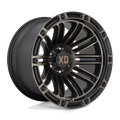 Xd Xd846 Double Deuce 20X10 -18 Satin Black W/ Dark Tint