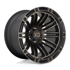 Xd Xd846 Double Deuce 20X9 +0 Satin Black W/ Dark Tint